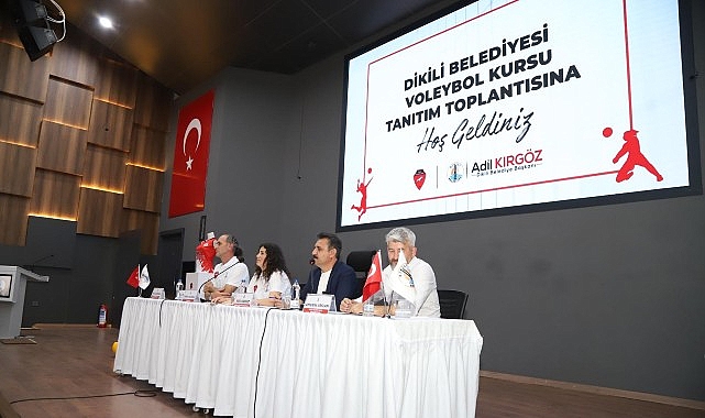 Dikili Belediyesi’nden Voleybol Altyapısına Güçlü Adım