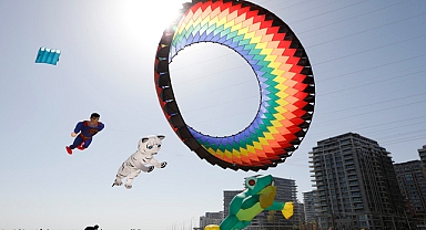 Fişekhane Uçurtma Festivali Gökyüzünü Renklendiriyor: Zahit Mungan ve Çocuklar Bir Arada!