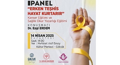 Gölcük Belediyesi’nden kanser ve sağlık okuryazarlığı eğitimi