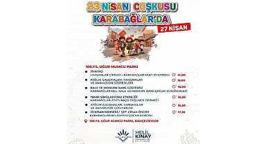 Karabağlar’da 23 Nisan Coşkusu başladı