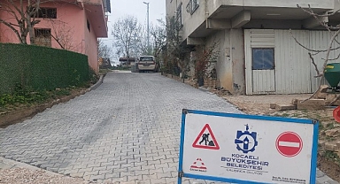 Körfez’in köylerine parke taşı döşeniyor