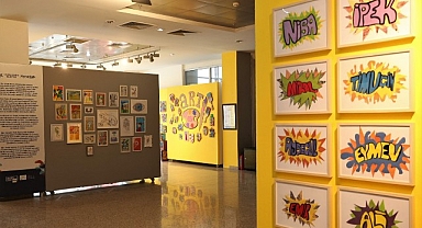 ‘Küçük Ressamlar’ 23 Nisan Çocuk Sergisi Sefaköy Galeri Küp’te