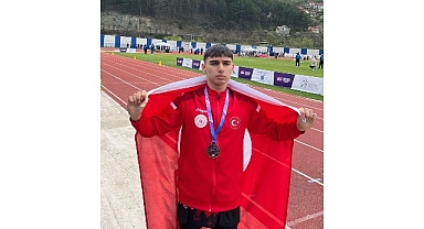 Osmangazili milli atletten dünya üçüncülüğü