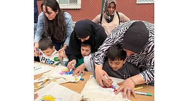 Özel çocuklar gönüllerince eğlendi