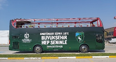Şampiyonluk otobüsü kutlamalara hazır