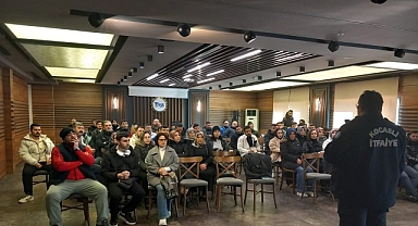 Tesis personellerine yangın eğitimi verildi