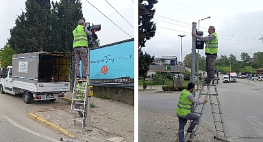 Trafik ışıkları bakım ve onarımdan geçiyor