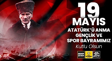 Başkan Altay 19 Mayıs Atatürk’ü Anma, Gençlik ve Spor Bayramı’nı Kutladı