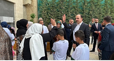 Başkan Altay Konya’da Misafir Edilen Gazzeli Ailelerle Buluştu