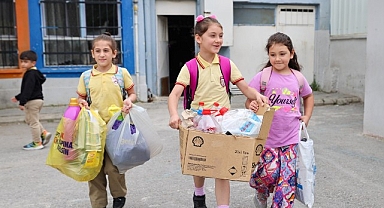Buca Belediyesi'nden Örnek Geri Dönüşüm Çalışması