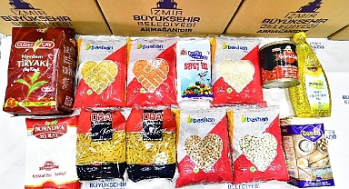 Büyükşehir’den bayram için gıda kolisi desteği