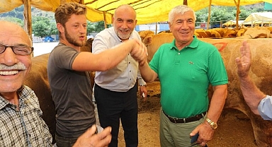 Canik'te Kurbanlıklar Görücüye Çıktı