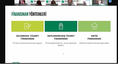Demir ihracatçılarına ihracatın finansmanı eğitimi
