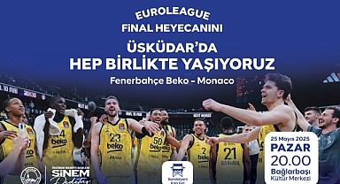 EuroLeague Final Heyecanı Üsküdar’da Yaşanacak