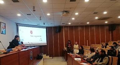 Gölcük Belediyesi personeline ilk yardım eğitimi