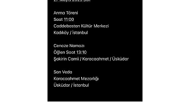 İlhan Şeşen’e Veda Töreni