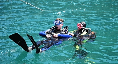 Kemer’de Hıdırellez Dalışı yapıldı