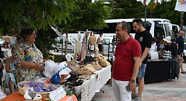 Kemer’de yılın ilk “Üreten ev hanımları kermesi”