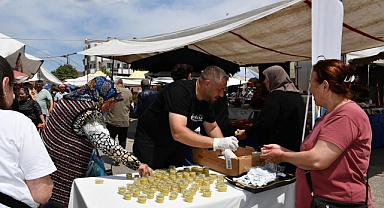 Malkara'nın meşhur peynir helvası, Türk Mutfağı Haftası'nda Saray halkıyla buluştu