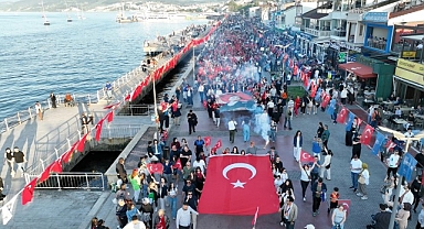 Mudanya'da 19 Mayıs Coşkusu Meydanlara Taştı