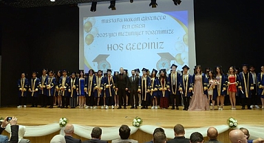 Mustafa Hakan Güvençer Fen Lisesi’nde Mezuniyet Coşkusu