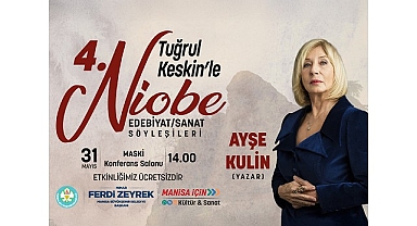 Niobe Edebiyat Söyleşileri Ayşe Kulin’i Ağırlayacak