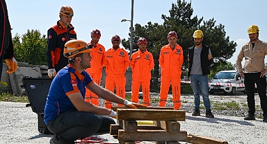 Selçuklu Belediyesi personeli afetlere hazırlanıyor