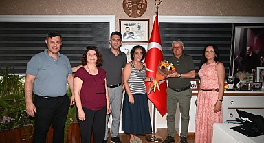 Tekirova Halit Narin İlköğretim Okulu’ndan Başkan Topaloğlu’na Ziyaret