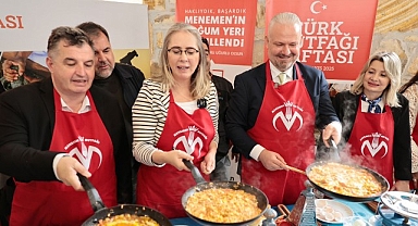 Türk Mutfağı Haftası’na Menemen damgası!