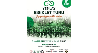 Yeşilay'dan Türkiye Genelinde Dev Bisiklet Turu
