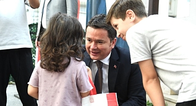 Başkan Aydın Kemerçeşme mahalle sakinleriyle kahvaltıda buluştu