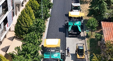 Başkan Çerçioğlu Efeler'in yollarını yeniliyor