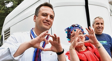 Başkan Eşki Karadeniz rüzgarına eşlik etti