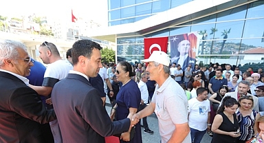 Başkan Önal, personeliyle bayramlaştı