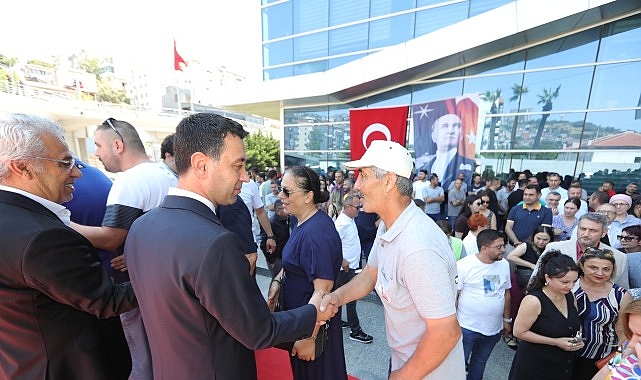Başkan Önal, personeliyle bayramlaştı