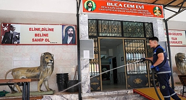 Buca’da bayram öncesi temizlik seferberliği