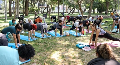 Buca’da yoga, pilates ve zumba dersleri açık havaya taşındı