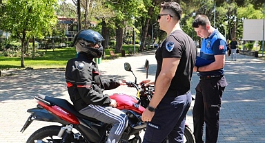 Burhaniye Belediyesi Zabıta Trafik Ekiplerinden sıkı denetim