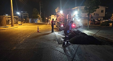 Büyükşehir sahada, yollar 7/24 güvende