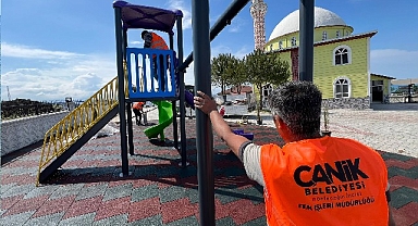 Canik'te Yeni Parklar Hayat Buluyor