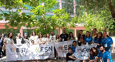 Ege Üniversitesi ESN Türkiye Bahar Ulusal Kurul Toplantısı'na ev sahipliği yaptı