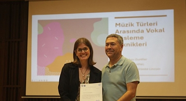 Ege Üniversitesinde “Vokal Süsleme Teknikleri” Workshopu