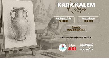 Güzel Sanatlar Merkezi’nde Müzik ve Kara Kalem Kurslarımız Başlıyor