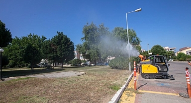 Güzelbahçe Belediyesi üç ay sürecek kapsamlı ilaçlama çalışması başlattı