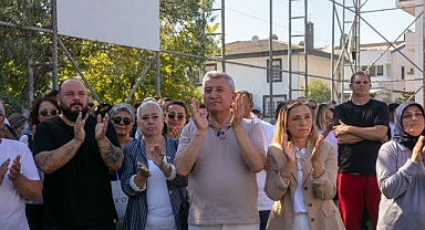 Güzelbahçe'de iki açılış ardından bayramlaşma