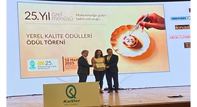 İzmir Büyükşehir Mükemmelliği Arayış Sempozyumu’ndan ödülle ayrıldı