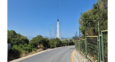 İzmir İtfaiyesi’nin çabalarıyla tüm yangınlar kontrol altına alındı