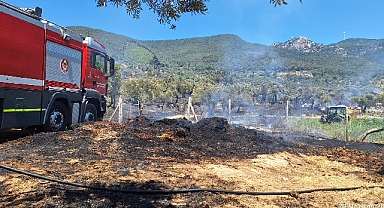 İzmir İtfaiyesi Torbalı, Kınık ve Menderes’teki yangınlara müdahale etti