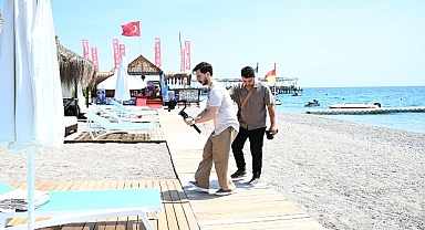 Kemer tanıtım çekimleri devam ediyor