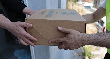 Konak’ta kapı kapı dayanışma